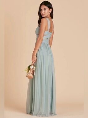Birdy Grey "Elyse" Sage Bridesmaid Gown, size Small
